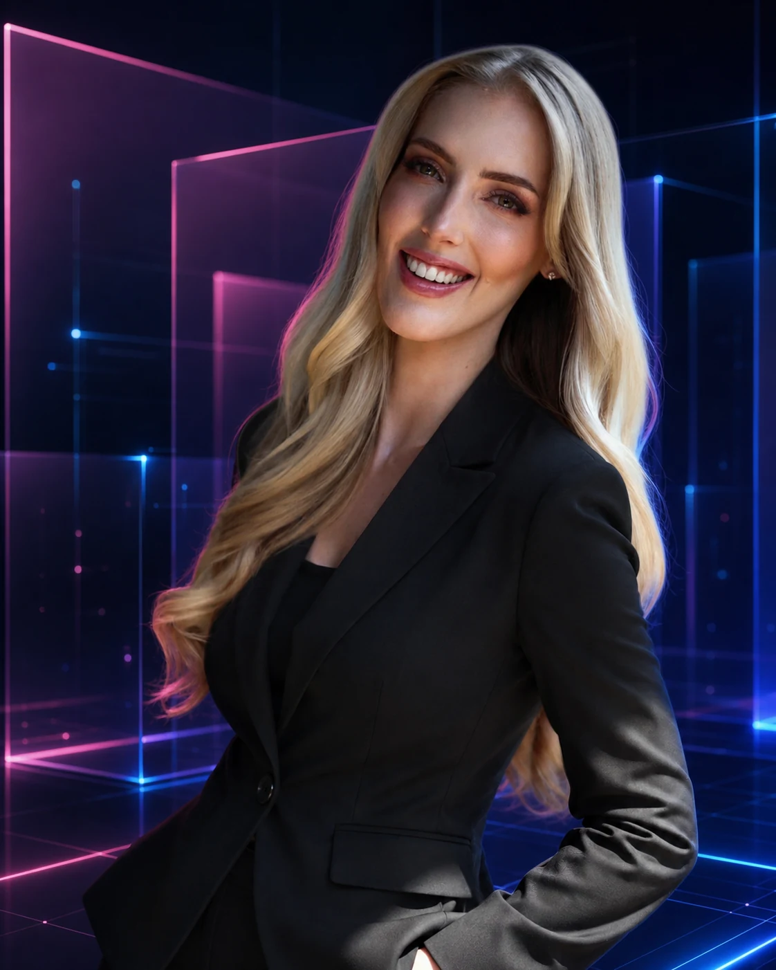 Lucinda de Bruin, founder of Pink Avo AI Systems